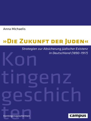 cover image of »Die Zukunft der Juden«
